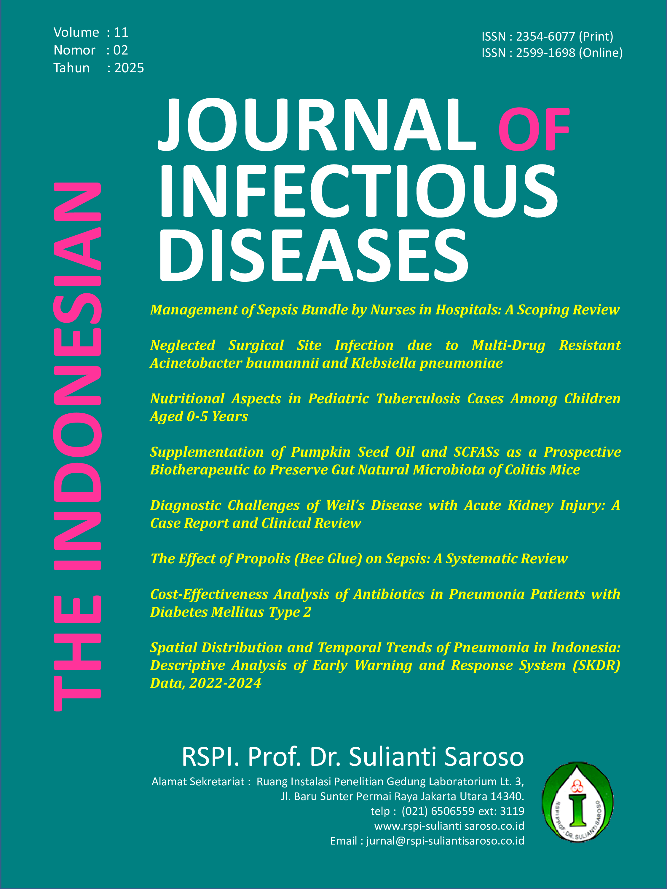 								View Vol. 11 No. 2 (2025): The Indonesian Journal of Infectious Diseases
							